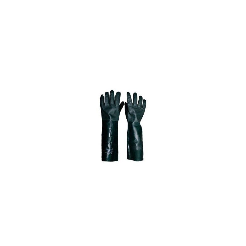 Guantes Industriales de PVC largo 45cm